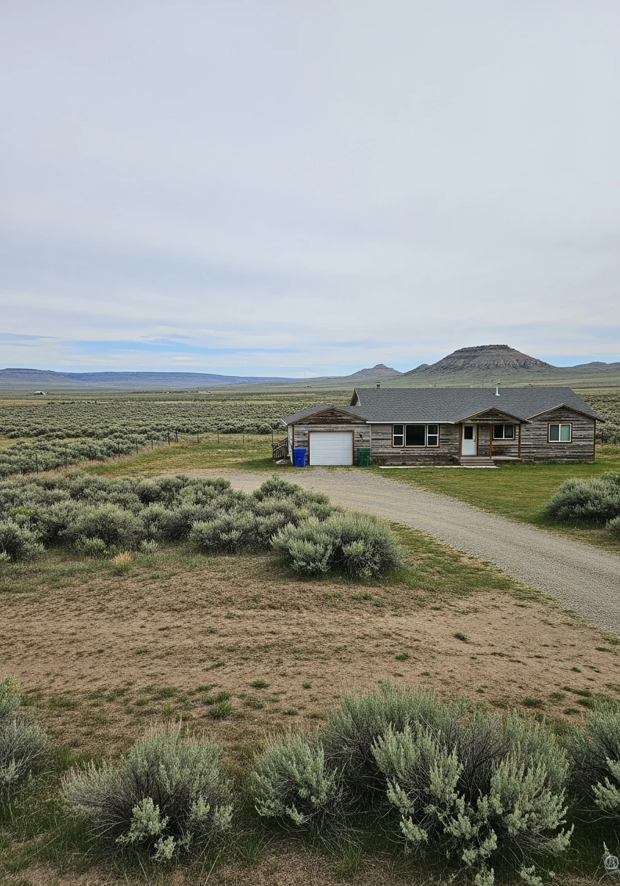 Rural or residential property in Kinnear with basin setting.