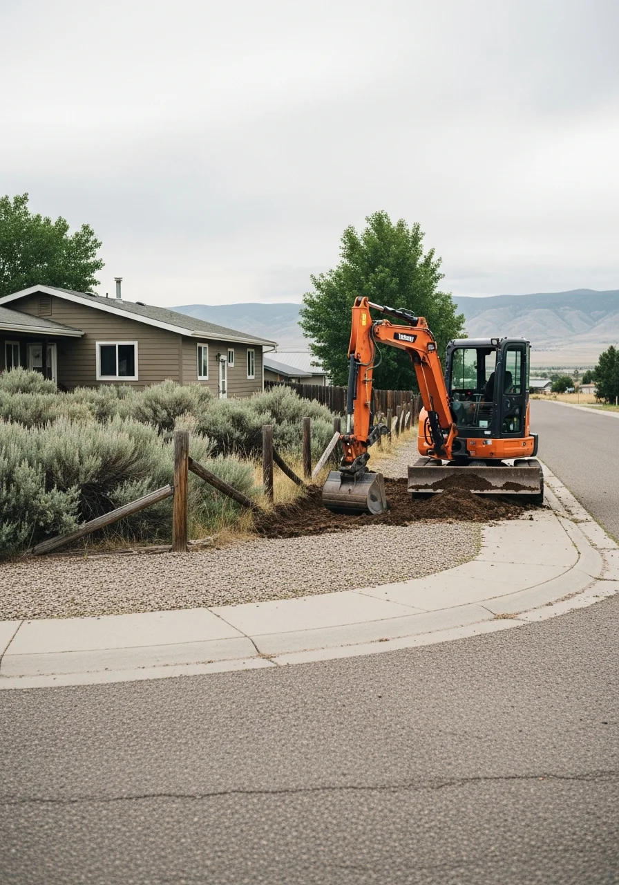 Residential property in Riverton with river valley backdrop.